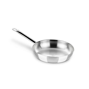 Wok Pfanne BRA 121611 Silberfarben Edelstahl