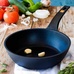 Bratpfanne BRA A271120 Ø 20 cm Schwarz Aluminium (1 Stück)