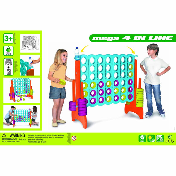 Spiel Mega 4 in Line Feber 800012910 (117,5 x 45,5 x 121 cm)