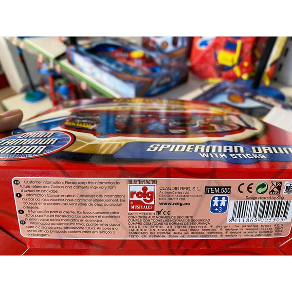 Trommel Spider-Man Kunststoff