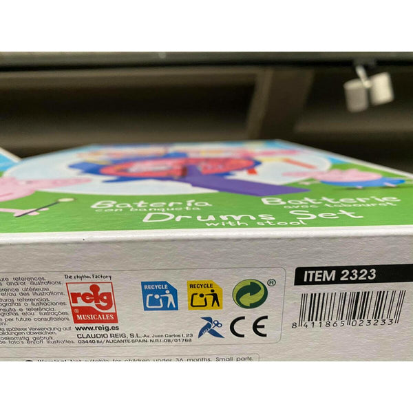 Schlagzeug Peppa Pig 2323 Kunststoff 55 x 36 x 38 cm