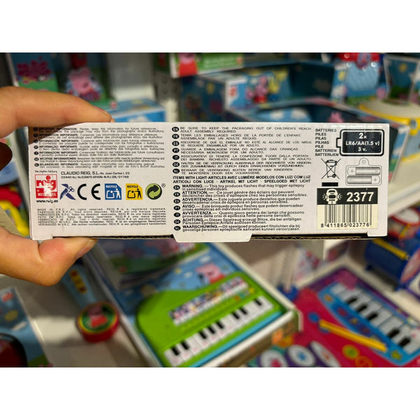 Lautsprecher mit Karaoke Mikrofon Peppa Pig Sing Alone