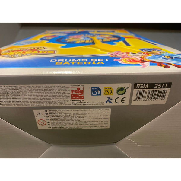 Schlagzeug The Paw Patrol Kunststoff 55 x 36 x 38 cm