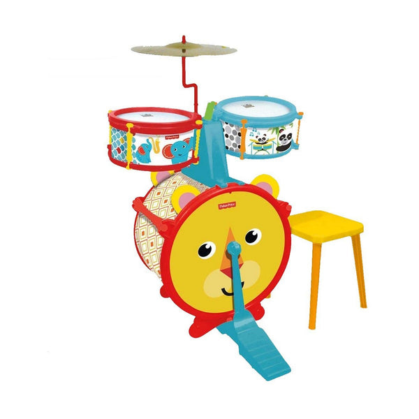 Schlagzeug Fisher-Price   Kunststoff 55 x 38 x 36 cm tiere
