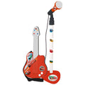Musikanlage Cars Mikrofon Kindergitarre Rot
