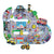Kinderpuzzle Reig Busy City 11 Stücke