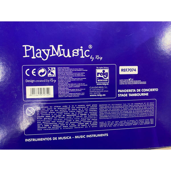 Musik-Spielzeug Reig Tamburin Ø 25 cm 25 cm