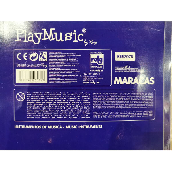 Musik-Spielzeug Reig Rasseln Holz Kunststoff