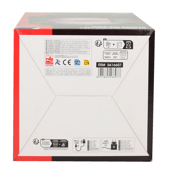 Tragbarer Bluetooth Lautsprecher mit Mikrofon Reig
