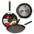 Crepe-Pfanne Ibili Aluminium Ø 23 cm 23 cm Schwarz