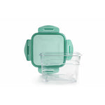 Lunchbox hermetisch Ibili 790415 1,5 L 15,5 x 15,5 x 10 cm Metall Kunststoff