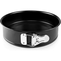 Kuchenspringform Ibili 820128 Stahl Ø 28 x 6,5 cm Schwarz rund