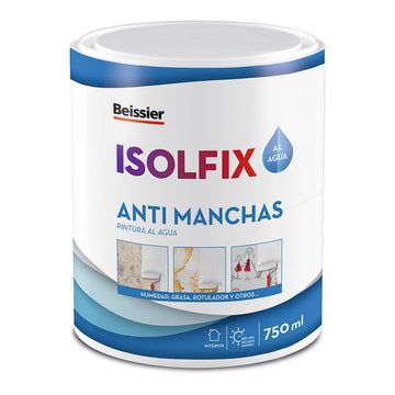 Acryl-Gemälde Beissier 70249-012 Isolfix Weiß 750 ml Fleckenbeständig