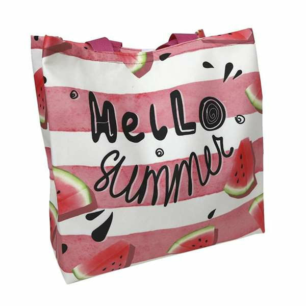 Strandtasche Secaneta 48 x 33 x 14 cm Wassermelone