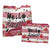 Strandtasche Secaneta 48 x 33 x 14 cm Wassermelone