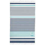 Strandbadetuch Secaneta Thema 100 x 160 cm Jacquard