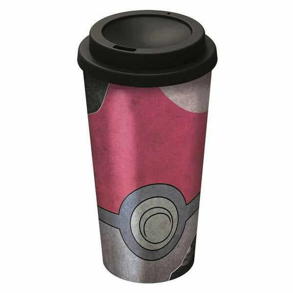 Glas mit Deckel 	Pokémon (520 ml)