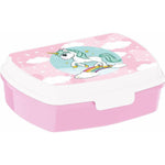 Lunchbox Stor Rosa Polypropylen Einhorn rechteckig