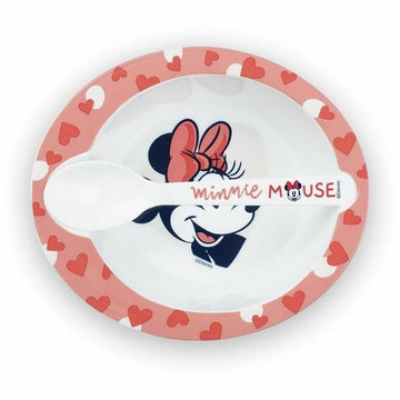 Geschirr-Set ThermoBaby Minnie Microwave Meal Set Bowl + Spoon
