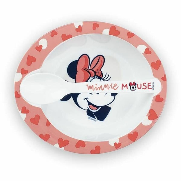 Geschirr-Set ThermoBaby Minnie Microwave Meal Set Bowl + Spoon