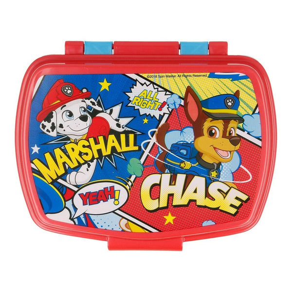 Brotdose für Sandwiches The Paw Patrol Friendship Rot Blau (17 x 5.6 x 13.3 cm)