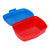 Brotdose für Sandwiches Super Mario Kunststoff Rot Blau (17 x 5.6 x 13.3 cm)