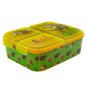 Brotdose mit Besteckfach Stor Dinosaur (6,7 x 16,5 x 19,5 cm)