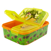 Brotdose mit Besteckfach Stor Dinosaur (6,7 x 16,5 x 19,5 cm)