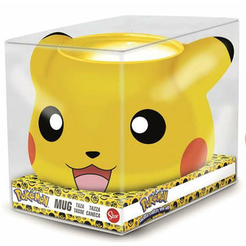 Keramiktasse Pokémon Pikachu 440 ml 3D aus Keramik