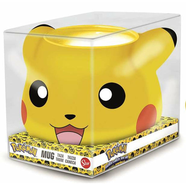 Keramiktasse Pokémon Pikachu 440 ml 3D aus Keramik