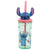 Becher mit Strohhalm Stitch Flowers 3D 360 ml