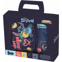 Brotzeitdose mit Flasche Stitch Palms