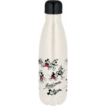 Wasserflasche Mickey Mouse Weiß 780 ml