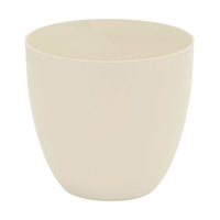Blumentopf Plastiken PP Ecru (Ø 38 cm)