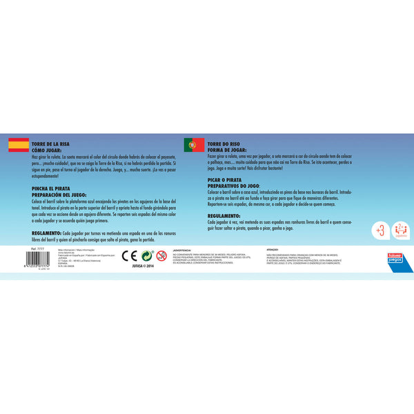 Tischspiel Torre de la Risa Falomir 7777 (ES-PT-FR) ES
