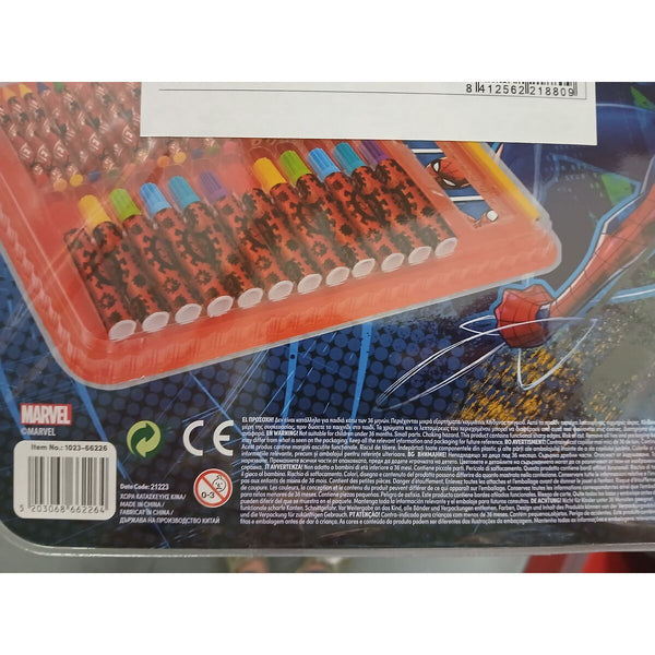 Zeichenset Spiderman 32 x 25 x 2 cm