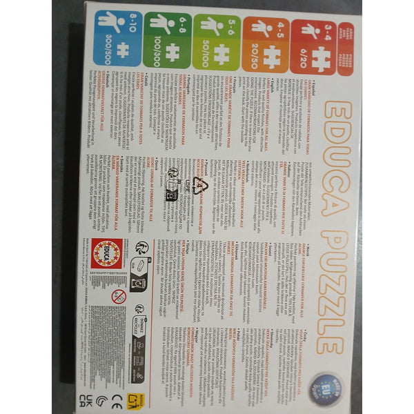 Set mit 4 Puzzeln Peppa Pig Educa