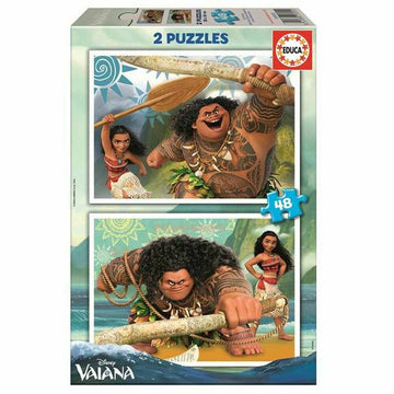 Puzzle Educa Vaiana (2 x 48 pcs)