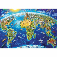 Puzzle Educa World Symbols 17129.0 2000 Stücke