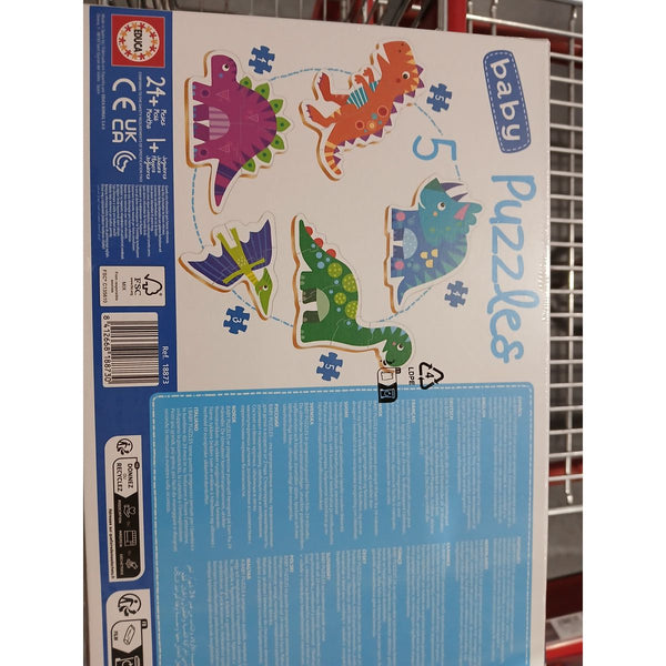 Kinderpuzzle Educa    Dinosaurier 5 Stücke