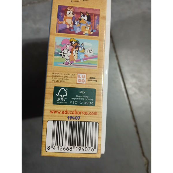 Set mit 2 Puzzeln Bluey 25 Stücke