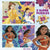 Set mit 2 Puzzeln Disney Princess Bella + Vaiana 25 Stücke