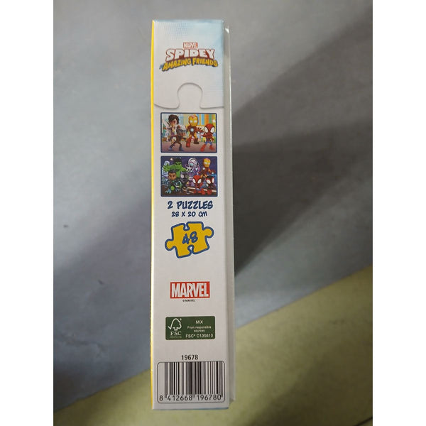 Set mit 2 Puzzeln Educa Spidey Amazing Friends