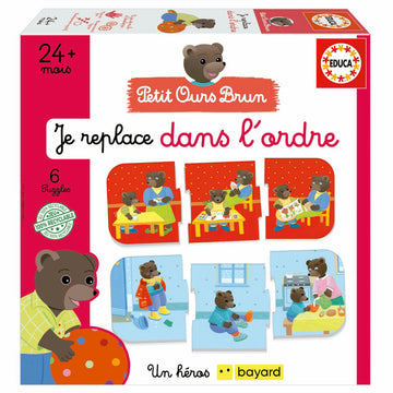 Lernspiel Educa Je replace dans l´ordre (FR)