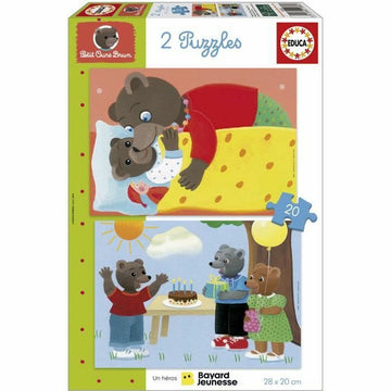 Puzzle Educa Little Brown Bear