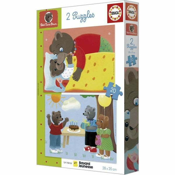 Puzzle Educa Little Brown Bear