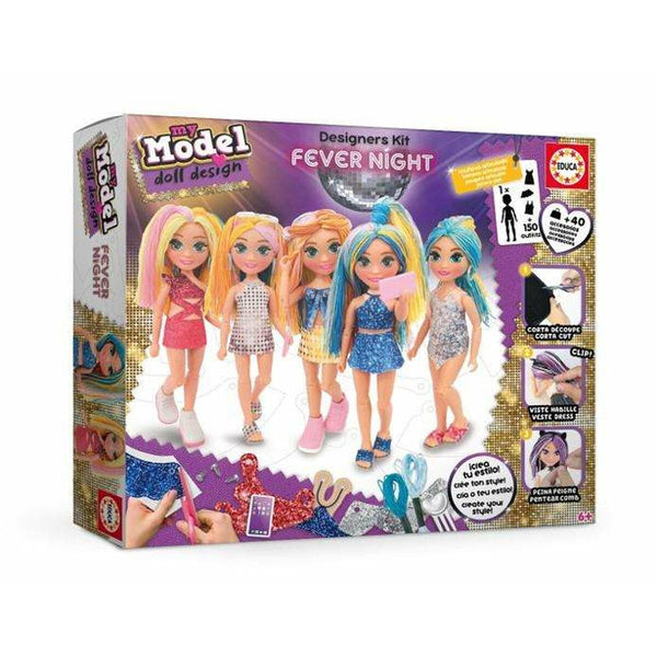 Baby-Puppe Educa My Model Doll Design Fever Night