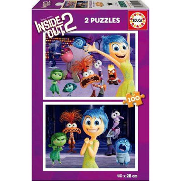 Puzzle Educa Inside Out 2 2 x 100 Stücke