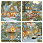 Puzzle Educa Hase 12 Stücke 16 Stücke 20 Stücke 25 Stücke (4 Stück)