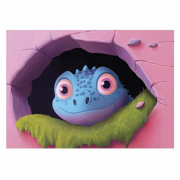 Set mit 4 Puzzeln Educa Friendly Dinosaurs